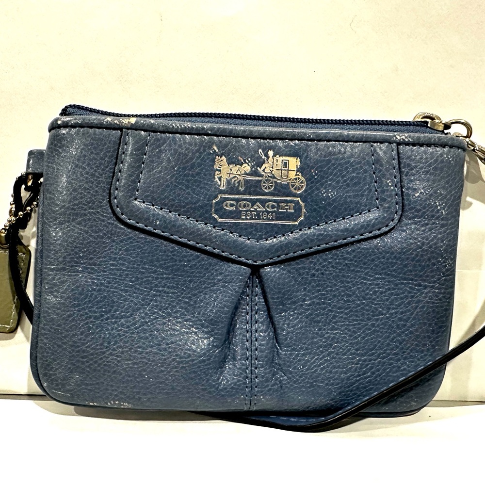 Coach wristlet used but well care for